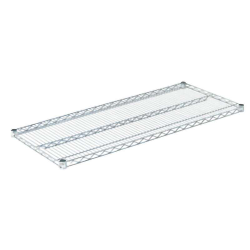 Wire Shelf with Chromate Finish, 21" x 48"